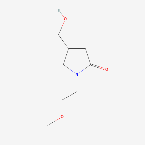 4-(hydroxymethyl)-1-(2-methoxyethyl)pyrrolidin-2-one (CAS: 915922-31-5) - Related Chemical Product