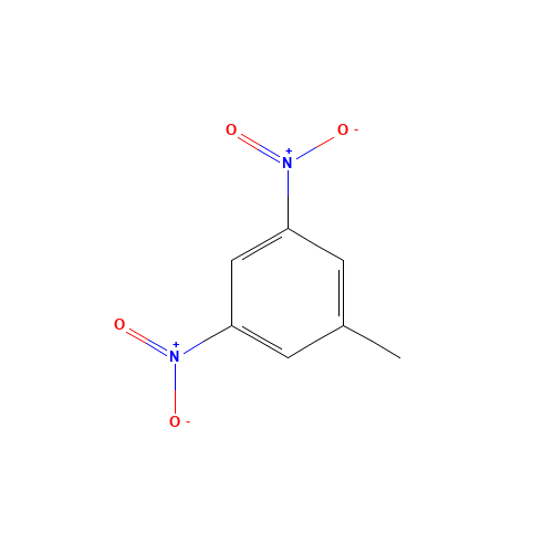 1-methyl-3,5-dinitrobenzene (CAS: 618-85-9) - Chemical Structure and Molecular Formula 