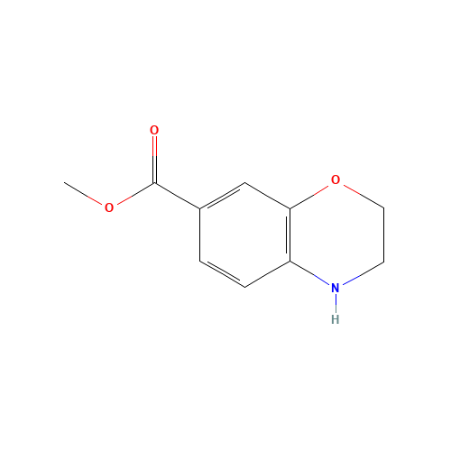 methyl 3,4-dihydro-2H-1,4-benzoxazine-7-carboxylate (CAS: 142166-01-6) - Related Chemical Product
