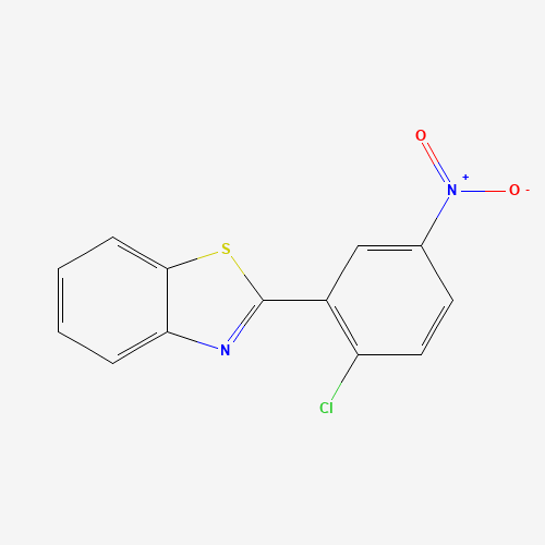 2-(2-chloro-5-nitrophenyl)-1,3-benzothiazole (CAS: 54255-68-4) - Related Chemical Product