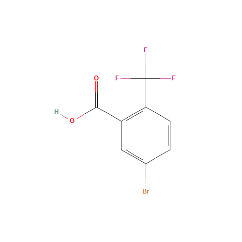 5-bromo-2-(trifluoromethyl)benzoic acid (CAS: 654-97-7) - Related Chemical Product