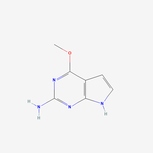 4-methoxy-7H-pyrrolo[2,3-d]pyrimidin-2-amine (CAS: 84955-32-8) - Related Chemical Product