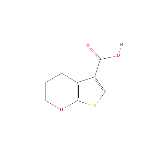 3,4-dihydro-2H-thieno[2,3-b]pyran-5-carboxylic acid (CAS: 1169491-57-9) - Related Chemical Product