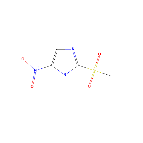 1-methyl-2-methylsulfonyl-5-nitroimidazole (CAS: 1615-53-8) - Related Chemical Product