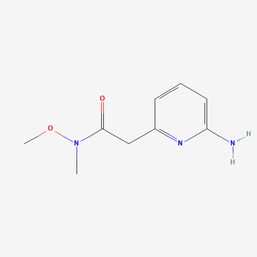 2-(6-aminopyridin-2-yl)-N-methoxy-N-methylacetamide (CAS: 1356491-73-0) - Related Chemical Product