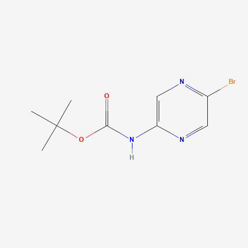 tert-butyl N-(5-bromopyrazin-2-yl)carbamate (CAS: 914349-79-4) - Related Chemical Product