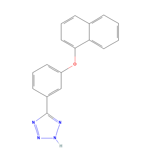 5-(3-naphthalen-1-yloxyphenyl)-2H-tetrazole (CAS: 1314406-47-7) - Related Chemical Product