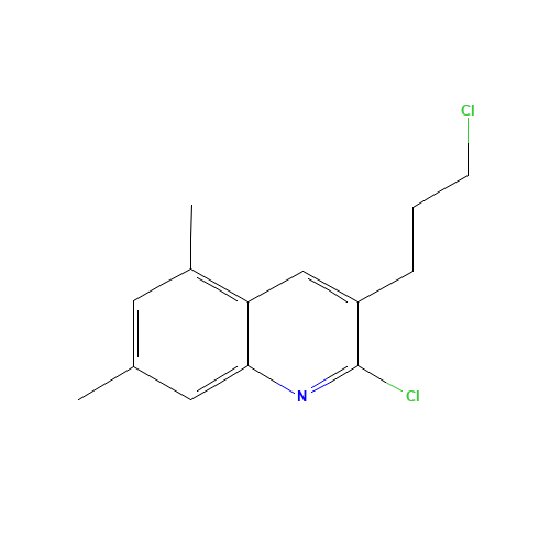 2-chloro-3-(3-chloropropyl)-5,7-dimethylquinoline (CAS: 948294-58-4) - Related Chemical Product