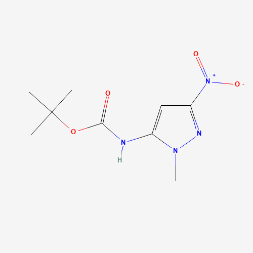 tert-butyl N-(2-methyl-5-nitropyrazol-3-yl)carbamate (CAS: 948573-72-6) - Related Chemical Product