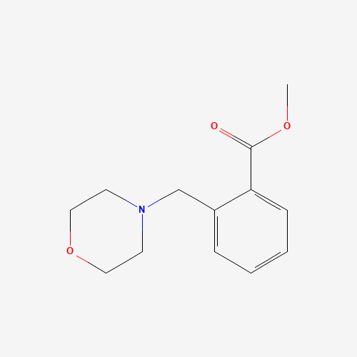 methyl 2-(morpholin-4-ylmethyl)benzoate (CAS: 135651-46-6) - Chemical Structure and Molecular Formula 