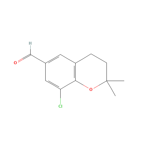 8-chloro-2,2-dimethyl-3,4-dihydrochromene-6-carbaldehyde (CAS: 1350761-35-1) - Related Chemical Product