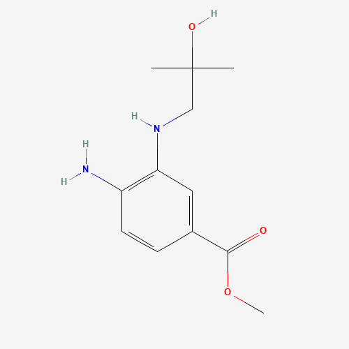 methyl 4-amino-3-[(2-hydroxy-2-methylpropyl)amino]benzoate (CAS: 1246759-79-4) - Related Chemical Product