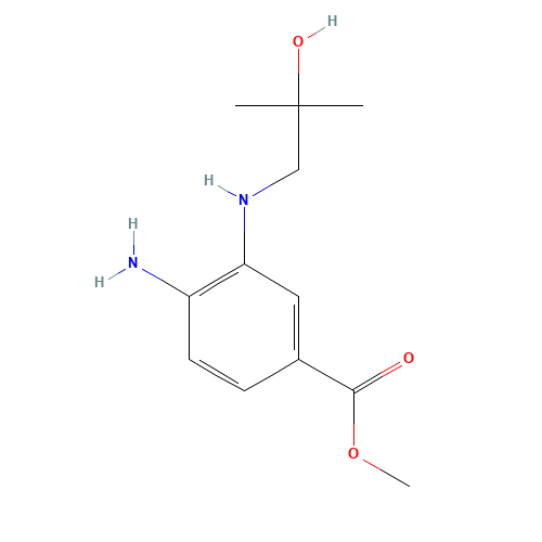 methyl 4-amino-3-[(2-hydroxy-2-methylpropyl)amino]benzoate (CAS: 1246759-79-4) - Related Chemical Product