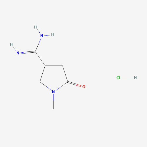 1-methyl-5-oxopyrrolidine-3-carboximidamide;hydrochloride (CAS: 1272756-18-9) - Related Chemical Product