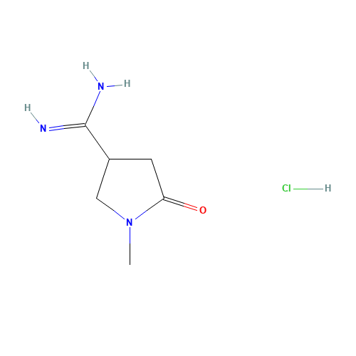 1-methyl-5-oxopyrrolidine-3-carboximidamide;hydrochloride (CAS: 1272756-18-9) - Related Chemical Product