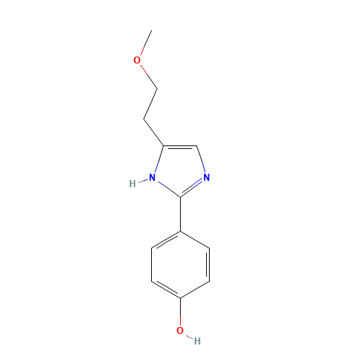 4-[4-(2-methoxyethyl)-1,3-dihydroimidazol-2-ylidene]cyclohexa-2,5-dien-1-one (CAS: 102151-62-2) - Related Chemical Product