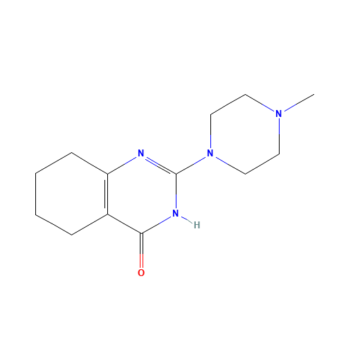 2-(4-methylpiperazin-1-yl)-5,6,7,8-tetrahydro-1H-quinazolin-4-one (CAS: 33017-94-6) - Related Chemical Product