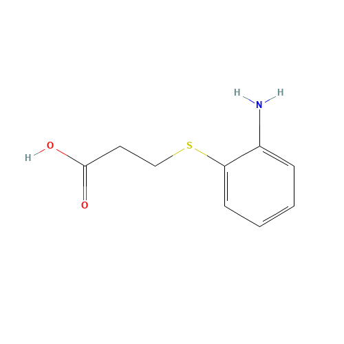 3-(2-aminophenyl)sulfanylpropanoic acid (CAS: 63928-26-7) - Related Chemical Product