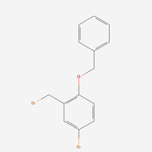 4-bromo-2-(bromomethyl)-1-phenylmethoxybenzene (CAS: 177759-47-6) - Related Chemical Product