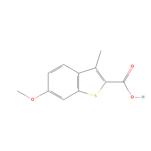 6-methoxy-3-methyl-1-benzothiophene-2-carboxylic acid (CAS: 23045-75-2) - Related Chemical Product