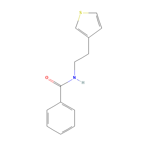 N-(2-thiophen-3-ylethyl)benzamide (CAS: 160445-19-2) - Related Chemical Product
