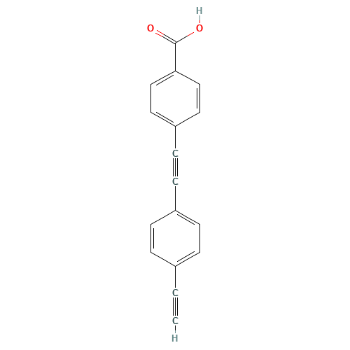 4-[2-(4-ethynylphenyl)ethynyl]benzoic acid (CAS: 866825-55-0) - Related Chemical Product
