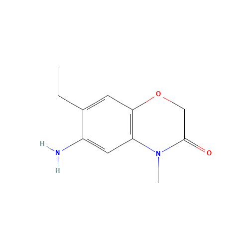 6-amino-7-ethyl-4-methyl-1,4-benzoxazin-3-one (CAS: 1232685-19-6) - Related Chemical Product