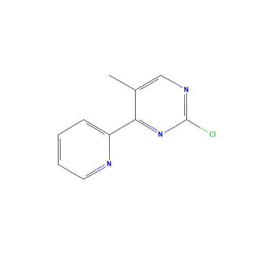 2-chloro-5-methyl-4-pyridin-2-ylpyrimidine (CAS: 1375457-33-2) - Related Chemical Product