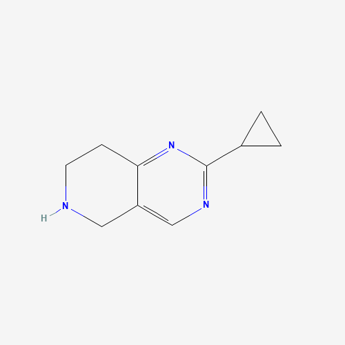 2-cyclopropyl-5,6,7,8-tetrahydropyrido[4,3-d]pyrimidine (CAS: 880361-75-1) - Related Chemical Product