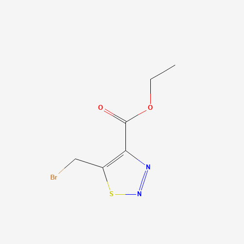 ethyl 5-(bromomethyl)thiadiazole-4-carboxylate (CAS: 80022-72-6) - Related Chemical Product