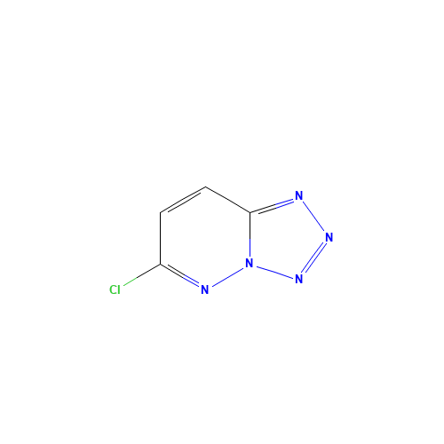 6-chlorotetrazolo[1,5-b]pyridazine (CAS: 21413-15-0) - Chemical Structure and Molecular Formula 