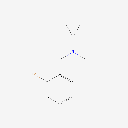 N-[(2-bromophenyl)methyl]-N-methylcyclopropanamine (CAS: 1247180-19-3) - Related Chemical Product