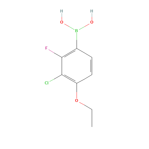 (3-chloro-4-ethoxy-2-fluorophenyl)boronic acid (CAS: 909122-50-5) - Related Chemical Product