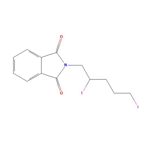 2-(2,5-diiodopentyl)isoindole-1,3-dione (CAS: 26116-11-0) - Related Chemical Product