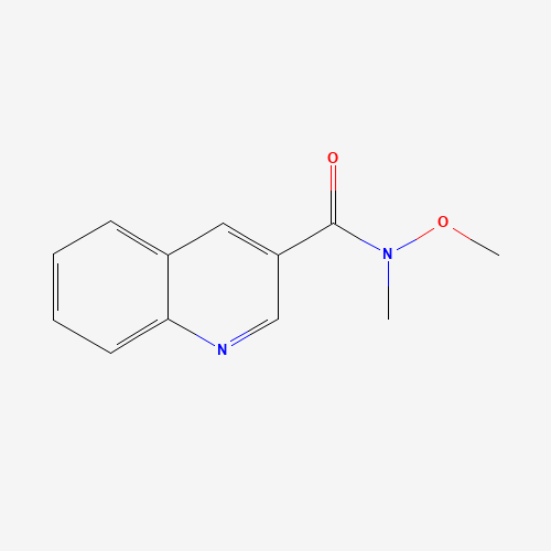 N-methoxy-N-methylquinoline-3-carboxamide (CAS: 215189-85-8) - Related Chemical Product