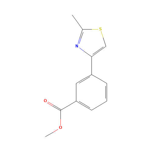 methyl 3-(2-methyl-1,3-thiazol-4-yl)benzoate (CAS: 850375-07-4) - Related Chemical Product