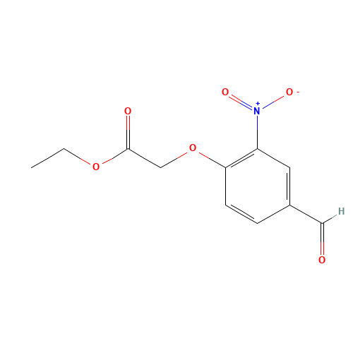 ethyl 2-(4-formyl-2-nitrophenoxy)acetate (CAS: 420786-61-4) - Related Chemical Product