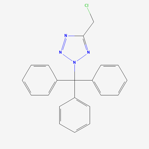 5-(chloromethyl)-2-trityltetrazole (CAS: 160998-59-4) - Related Chemical Product