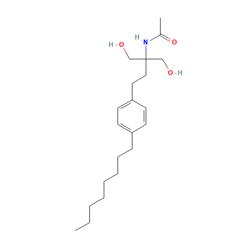 N-[1-hydroxy-2-(hydroxymethyl)-4-(4-octylphenyl)butan-2-yl]acetamide (CAS: 249289-10-9) - Related Chemical Product
