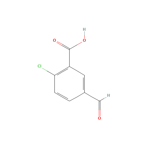 2-chloro-5-formylbenzoic acid (CAS: 1206625-81-1) - Related Chemical Product