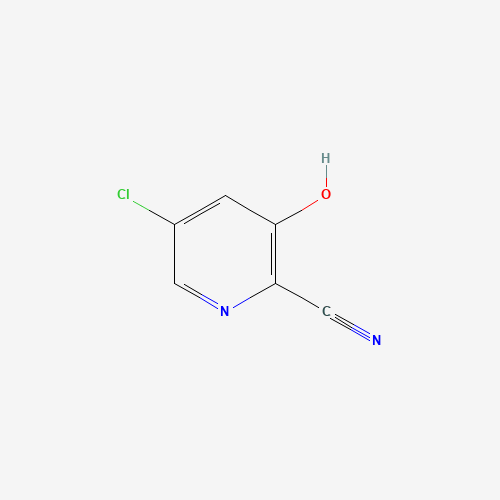 5-chloro-3-hydroxypyridine-2-carbonitrile (CAS: 202186-21-8) - Chemical Structure and Molecular Formula 