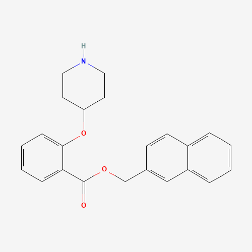 naphthalen-2-ylmethyl 2-piperidin-4-yloxybenzoate (CAS: 1443208-43-2) - Related Chemical Product