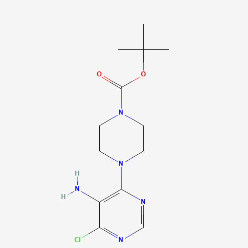 tert-butyl 4-(5-amino-6-chloropyrimidin-4-yl)piperazine-1-carboxylate (CAS: 853679-43-3) - Related Chemical Product