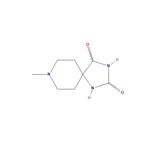 8-methyl-1,3,8-triazaspiro[4.5]decane-2,4-dione (CAS: 52094-69-6) - Related Chemical Product