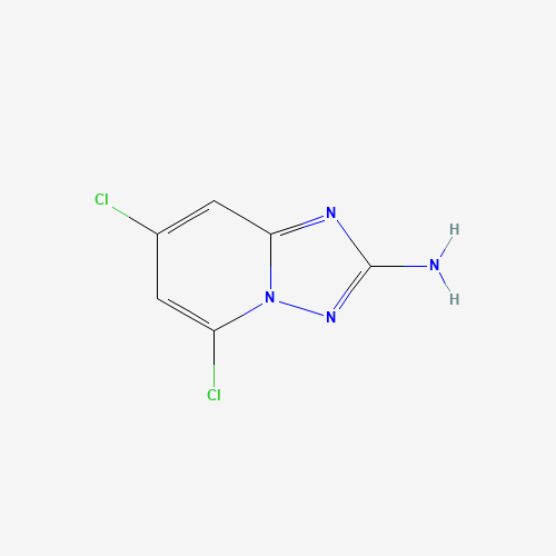 5,7-dichloro-[1,2,4]triazolo[1,5-a]pyridin-2-amine (CAS: 1124383-04-5) - Related Chemical Product