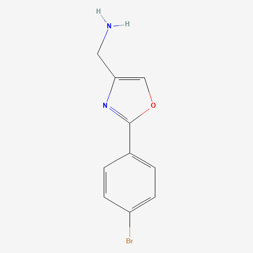 [2-(4-bromophenyl)-1,3-oxazol-4-yl]methanamine (CAS: 724412-56-0) - Related Chemical Product