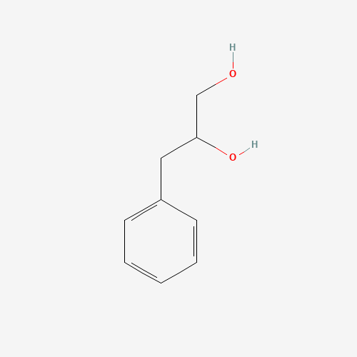 3-phenylpropane-1,2-diol (CAS: 17131-14-5) - Chemical Structure and Molecular Formula 