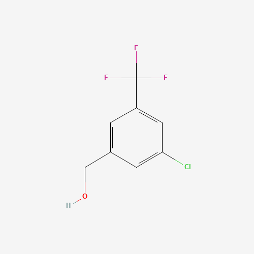 [3-chloro-5-(trifluoromethyl)phenyl]methanol (CAS: 886496-87-3) - Related Chemical Product