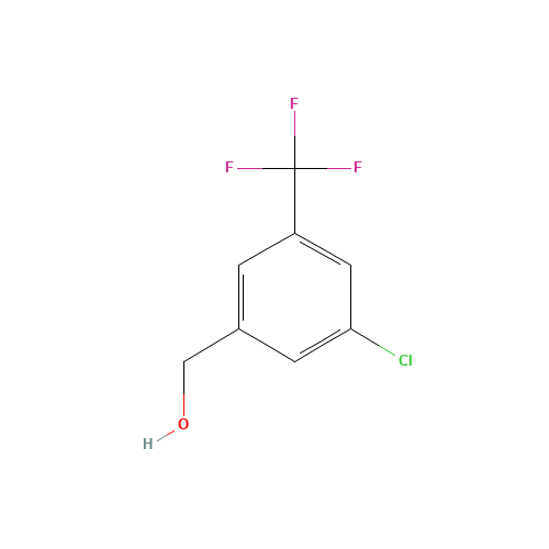 [3-chloro-5-(trifluoromethyl)phenyl]methanol (CAS: 886496-87-3) - Related Chemical Product