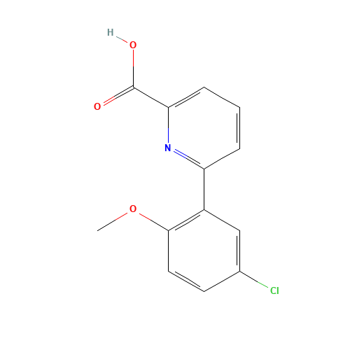 6-(5-chloro-2-methoxyphenyl)pyridine-2-carboxylic acid (CAS: 376592-08-4) - Related Chemical Product